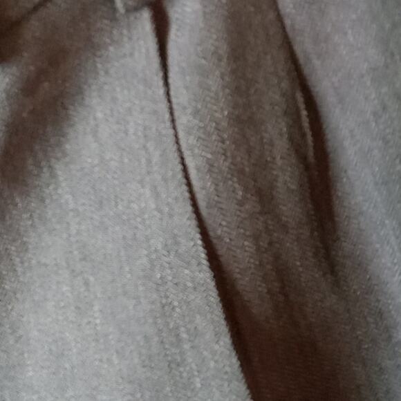 First Issue Women's Petite 12 Wide leg Black Pin Stripe high rise Pants. Office - Picture 5 of 9